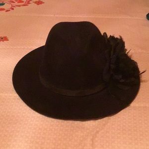 Black Felt Hat